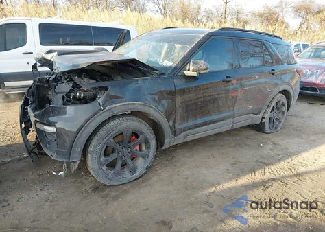 2020 Ford Explorer St from USA, damaged, VIN 1FM5K8GC7LGB68532